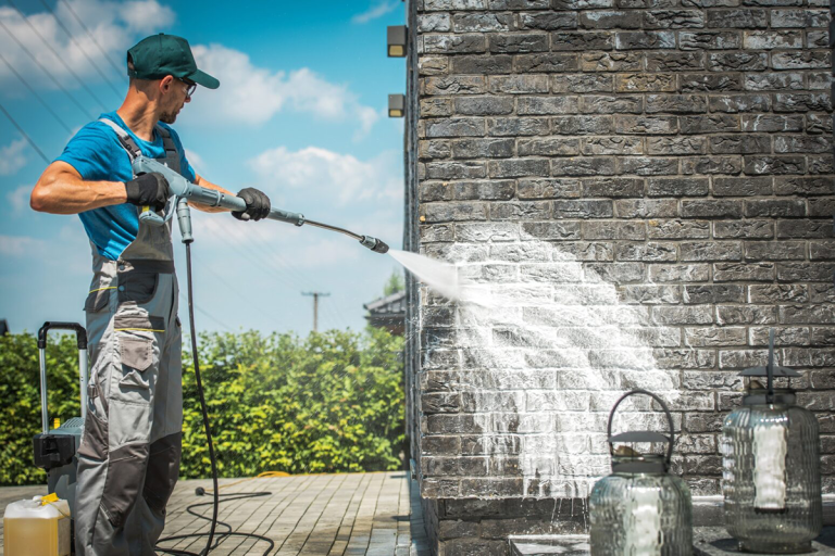 Hot water pressure washing upto 120 degrees Celsius
